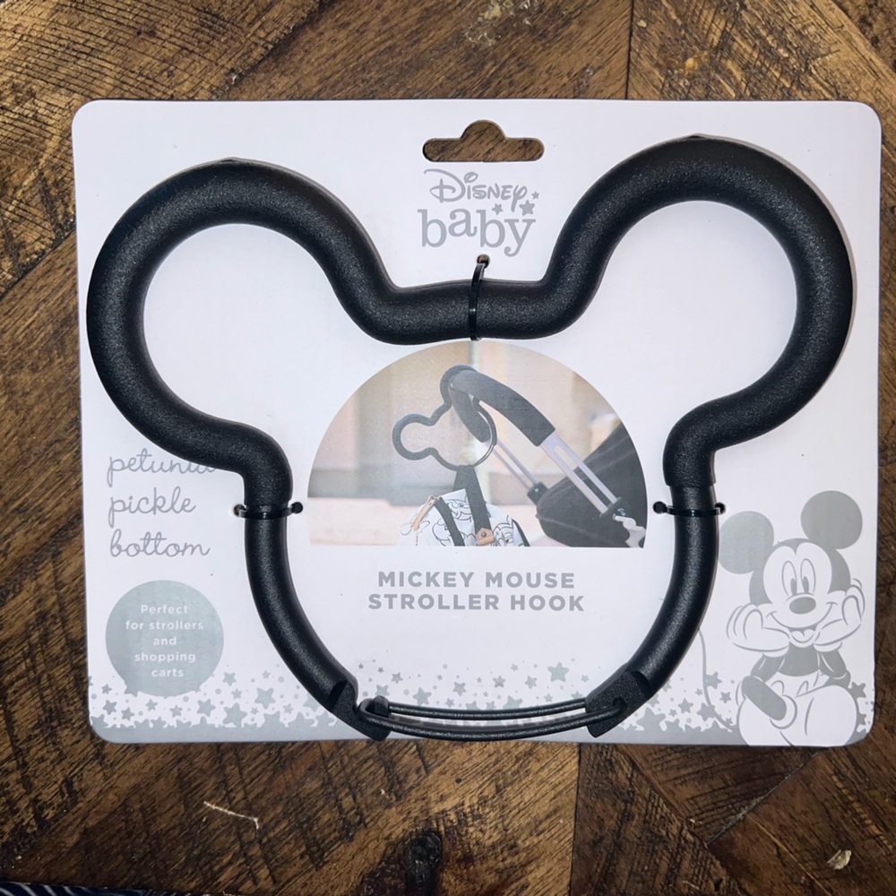 Disney Baby Mickey Mouse Black Stroller Hook, Petunia Pickle Bottom